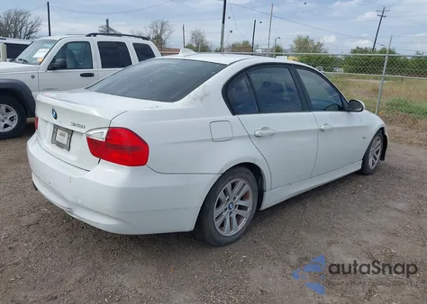 2007 BMW 318I from USA, damaged, VIN WBAVA335X7P140020